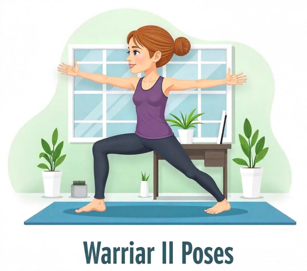 Warrior II Pose (Virabhadrasana II)